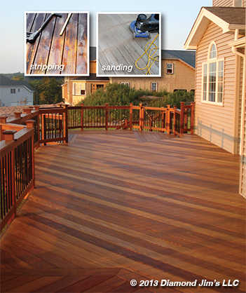 Deck Stripping Sanding Restoration