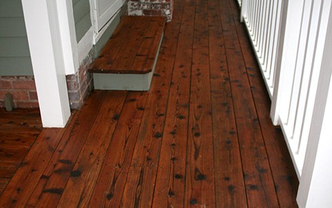 Here is the cedar section of deck now complete.