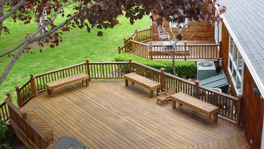 30+ year old cedar deck