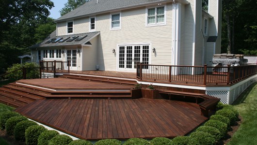 Ipé 3 level deck