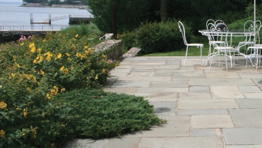 Bluestone patio cleaned