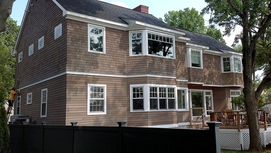 Cedar home restored.
